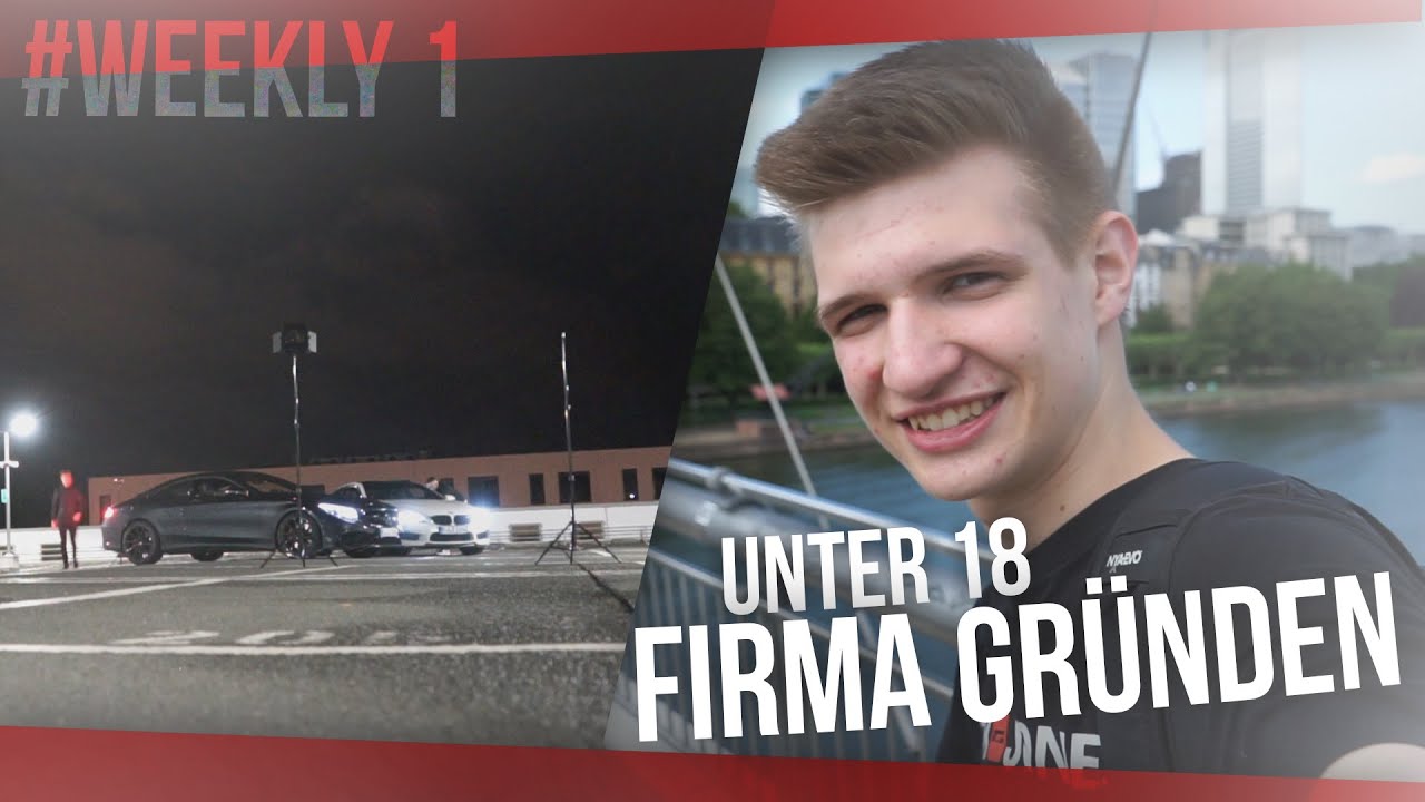 Als Jugendlicher Unternehmen gründen [#weekly 1 - Vlog]