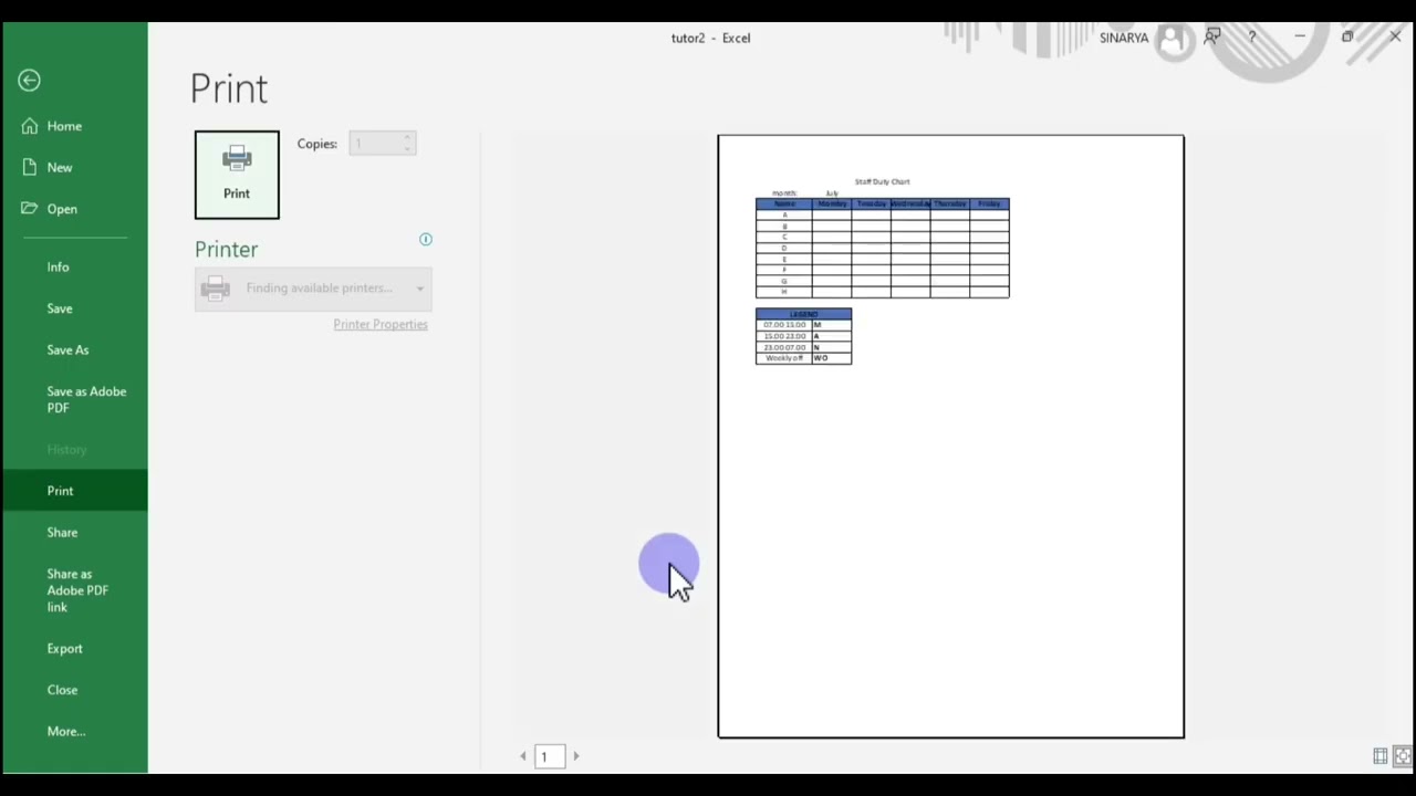😍💥 How to Create a Print Button in Excel (Automatic Print Button) | Excel Tutorial | Easy guide