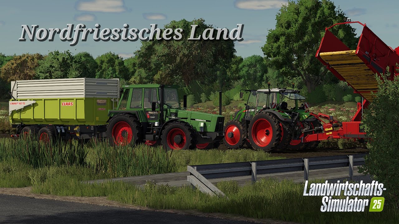 LS25 Nordfriesisches Land#08 Knollen Ernte mit Hindernissen