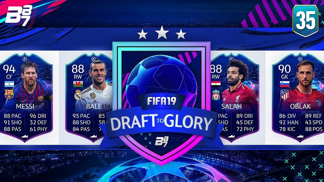 CHAMPIONS LEAGUE CARD AIM! | FIFA 19 DRAFT TO GLORY #35