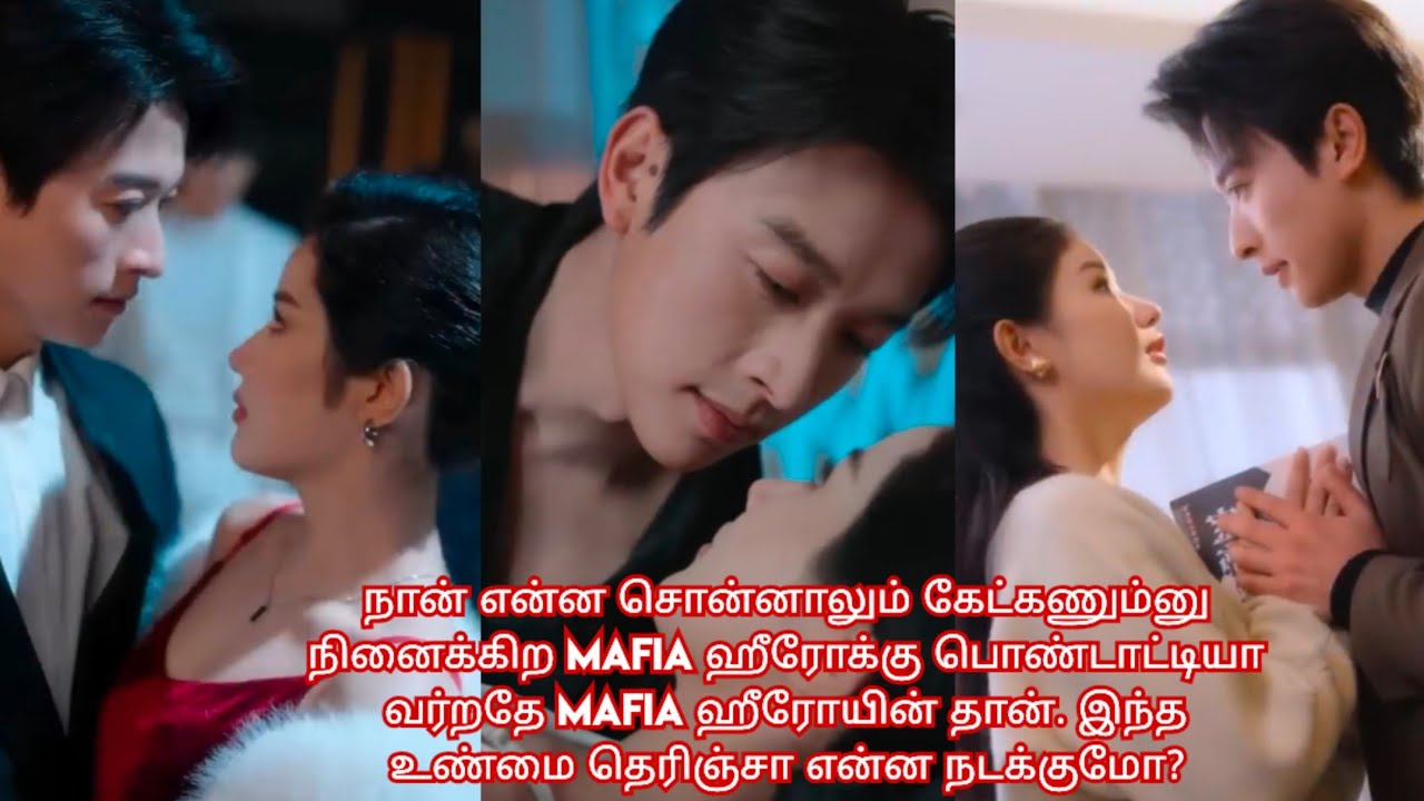 Mafia Hero 🥰 Mafia heroine/Movie/mini drama/ Tamil review/Tamil explanation.😅