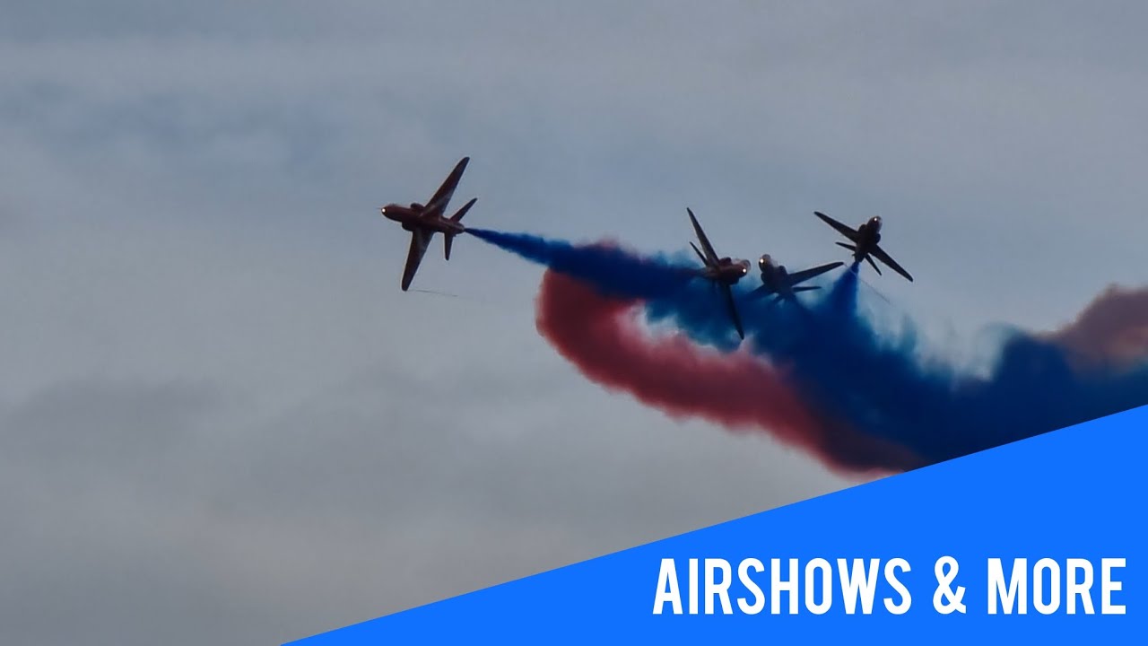 RAF RED ARROWS at Midlands Air Festival 2025