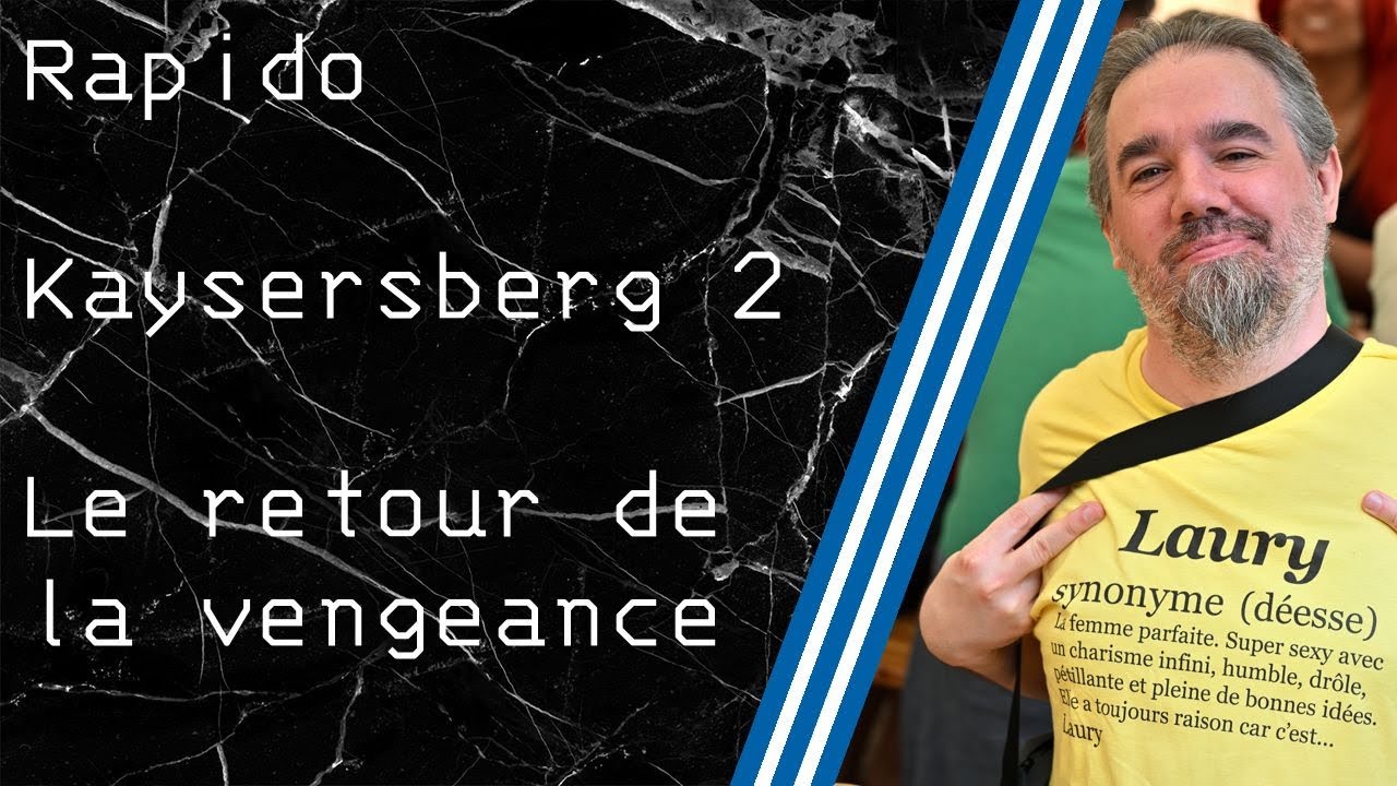 Rapido : Festival JDR Kaysersberg 2 Le retour de la vengeance Ultimate Edition (JDR-HS12)