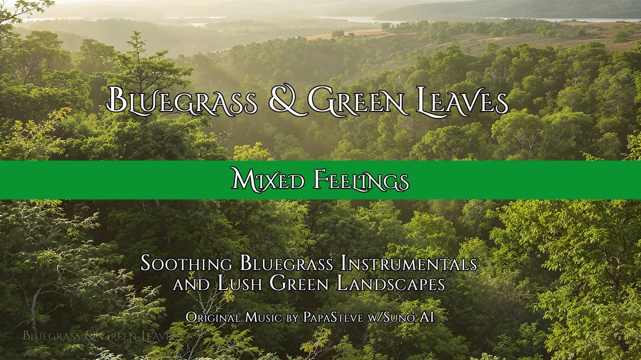 Mixed Feelings | Bluegrass & Green Leaves 4K Nature Instrumental