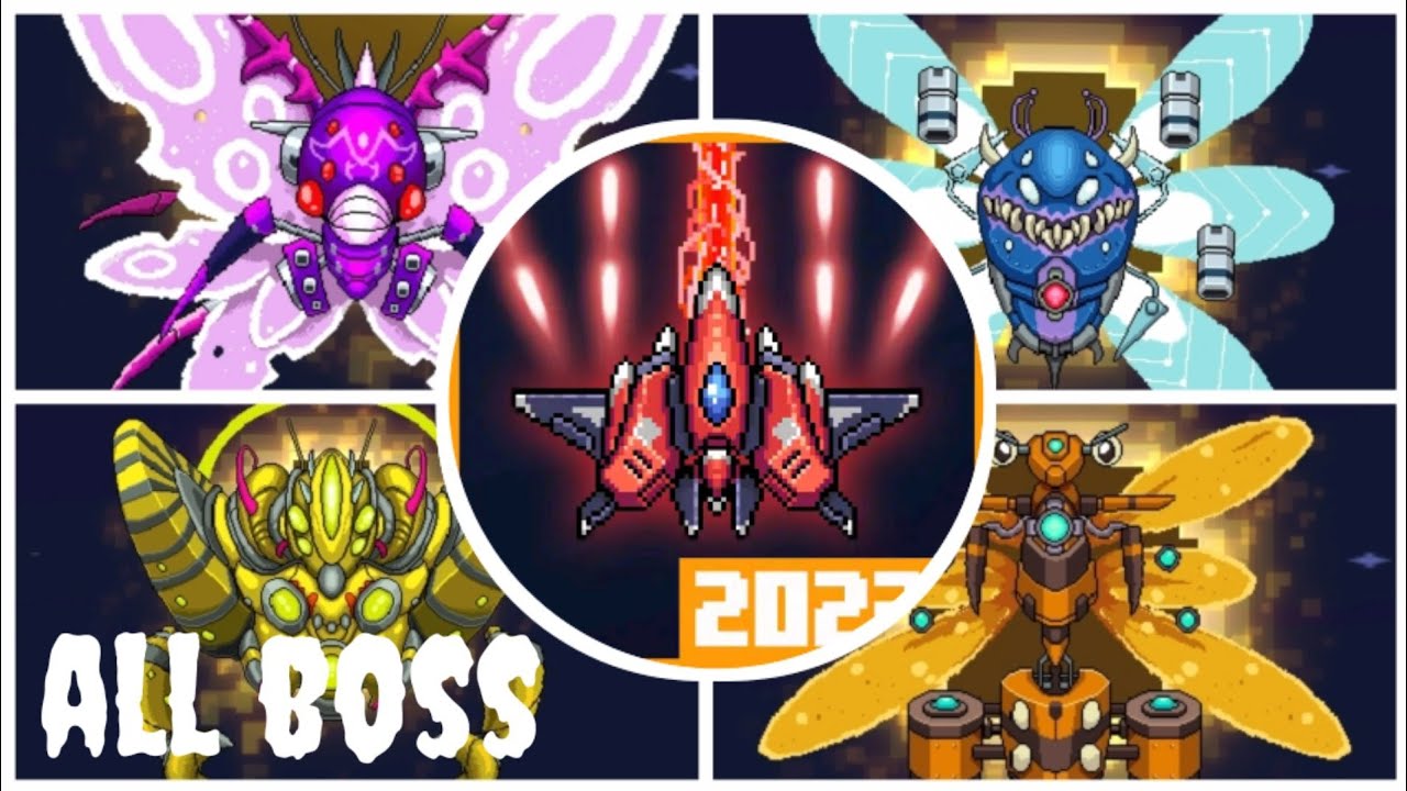 Galaxia Invader Alien Shooter - all bosses part 2