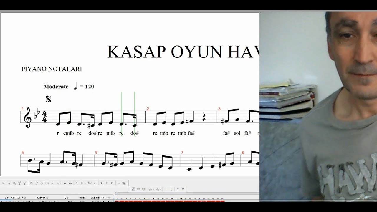 KASAP OYUN HAVASI NOTA
