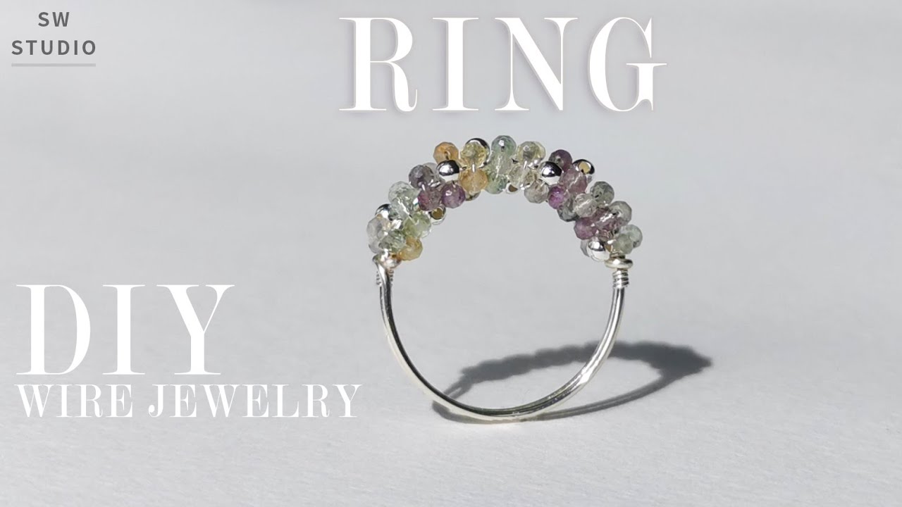 Simple Ring/Easy Ring/DIY Ring/Wire Wrap Ring Tutorial/DIY Jewelry/How to make