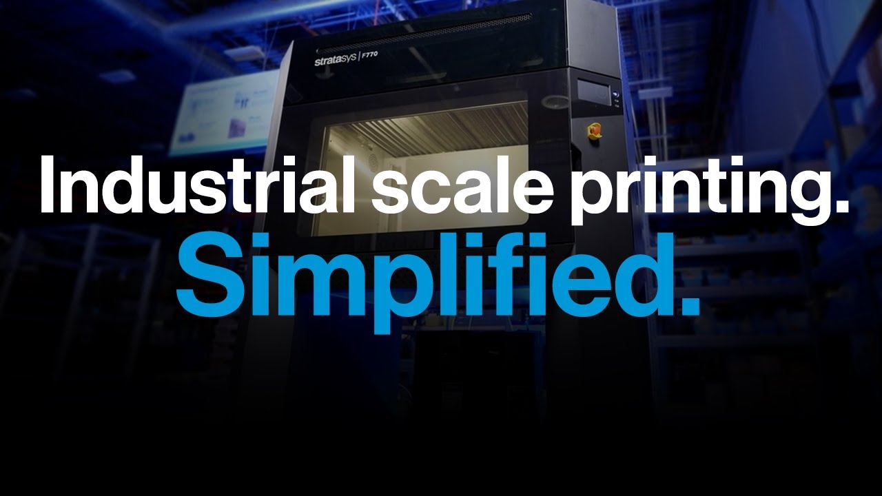 Accessible Large-Format FDM Printing with Stratasys F770