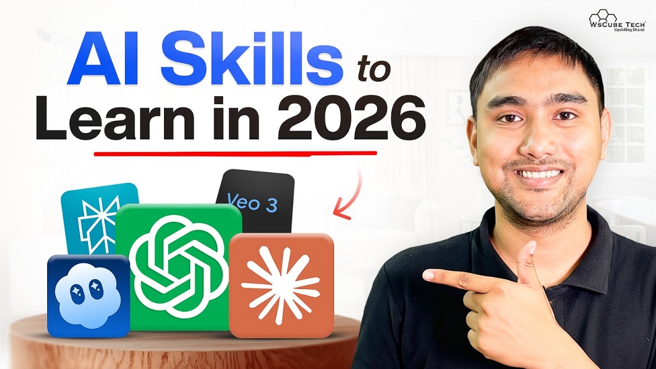 9 AI Skills That&rsquo;ll Make You IRREPLACEABLE in 2026