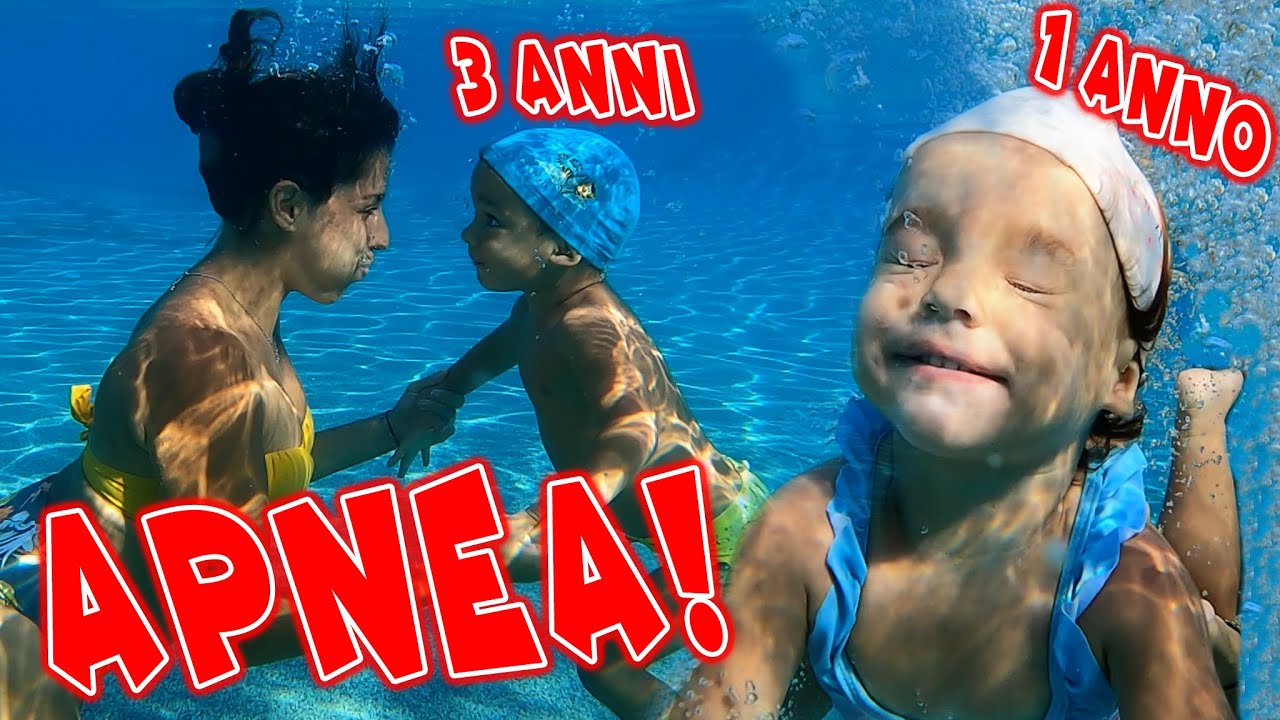 LEZIONI DI NUOTO e APNEA con i nostri BAMBINI