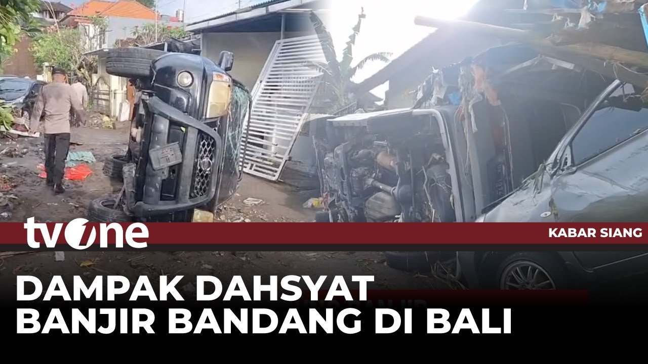Penampakan Denpasar Bali Usai Diterjang Banjir | Kabar Siang tvOne