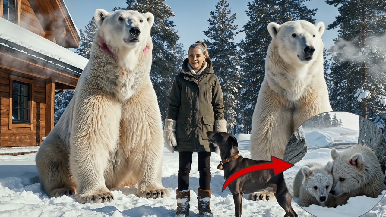 She Rescued Two Polar Bear Cubs Trapped in The ice - You Won't Believe They Grew Up