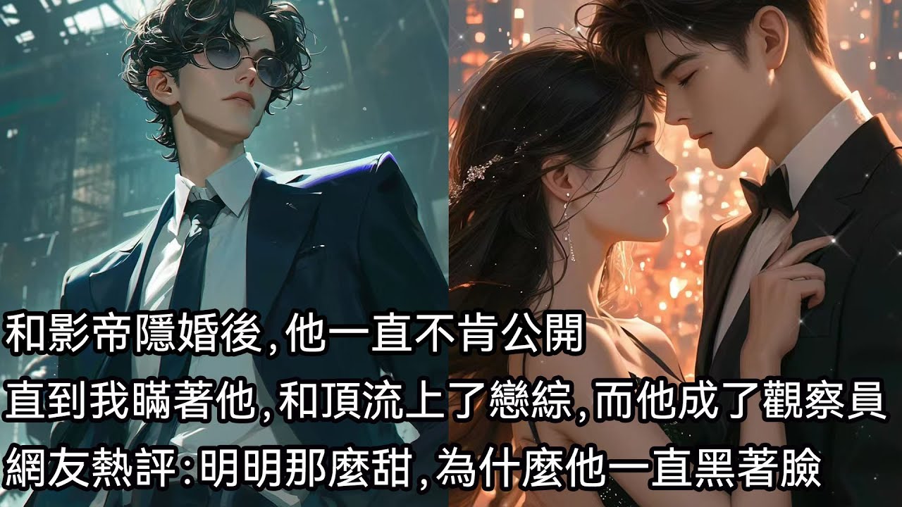 和影帝隱婚後，他一直不肯公開。直到我瞞著他，和頂流上了戀綜。而他成了觀察員。網友熱評：明明那麼甜，為什麼他一直黑著臉
