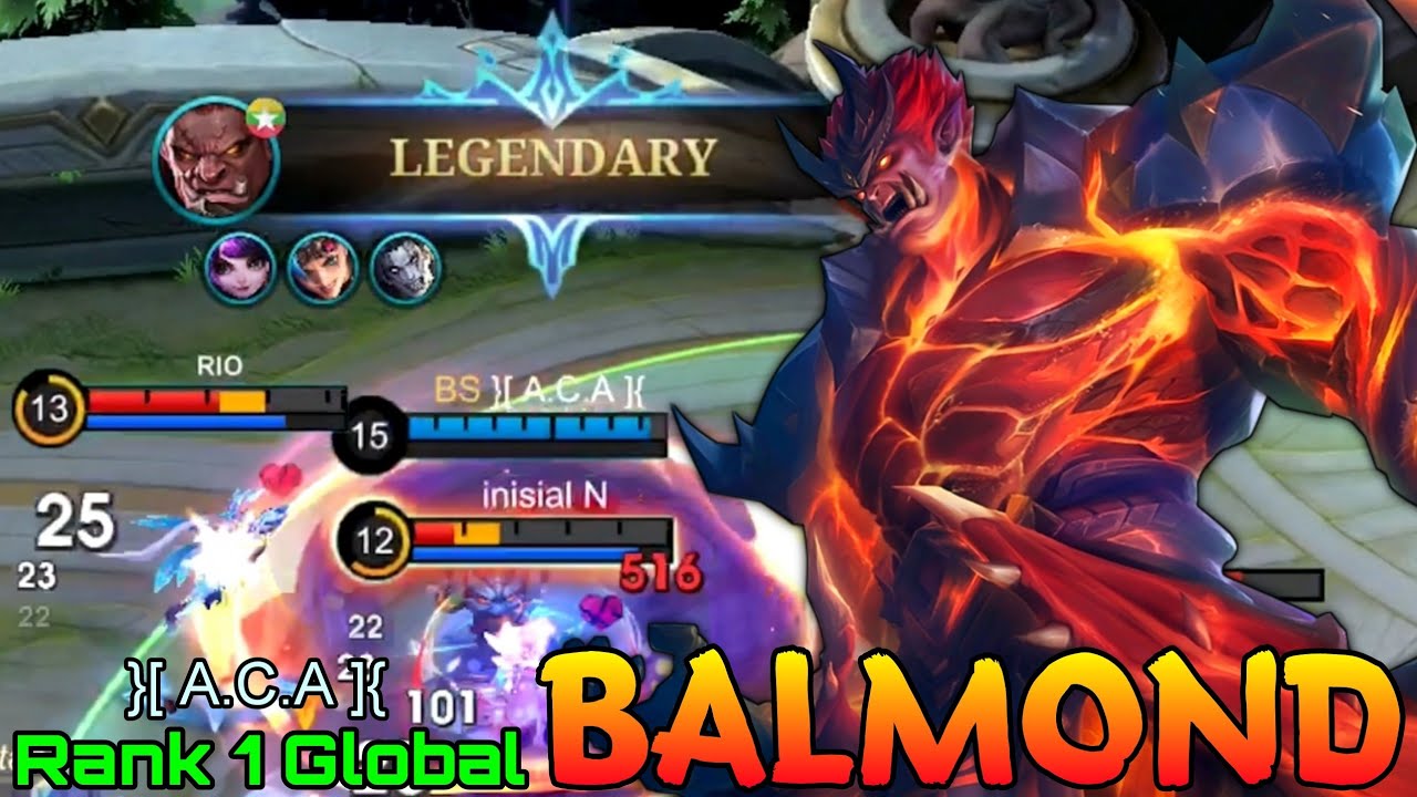 Legendary Kills Balmond HyperCarry - Top 1 Global Balmond by A.C.A - Mobile Legends