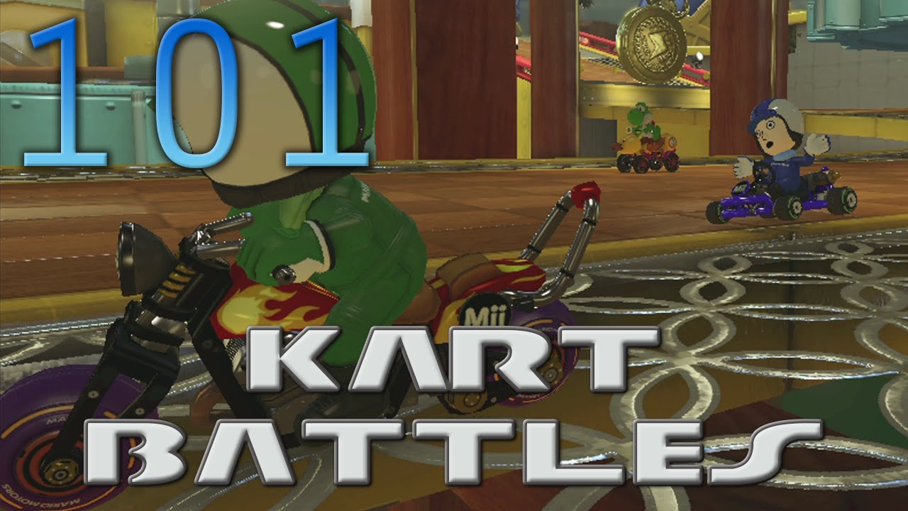 [101] Картинг-битвы (Mario Kart 8 Online с GaLm и командой Derp Crew)