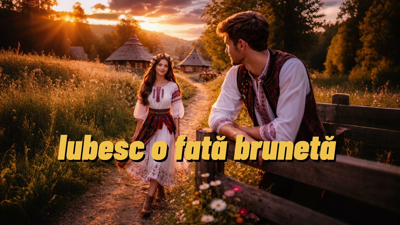 Iubesc o fată brunetă - Nor cu Dor | Folclor modern  2026