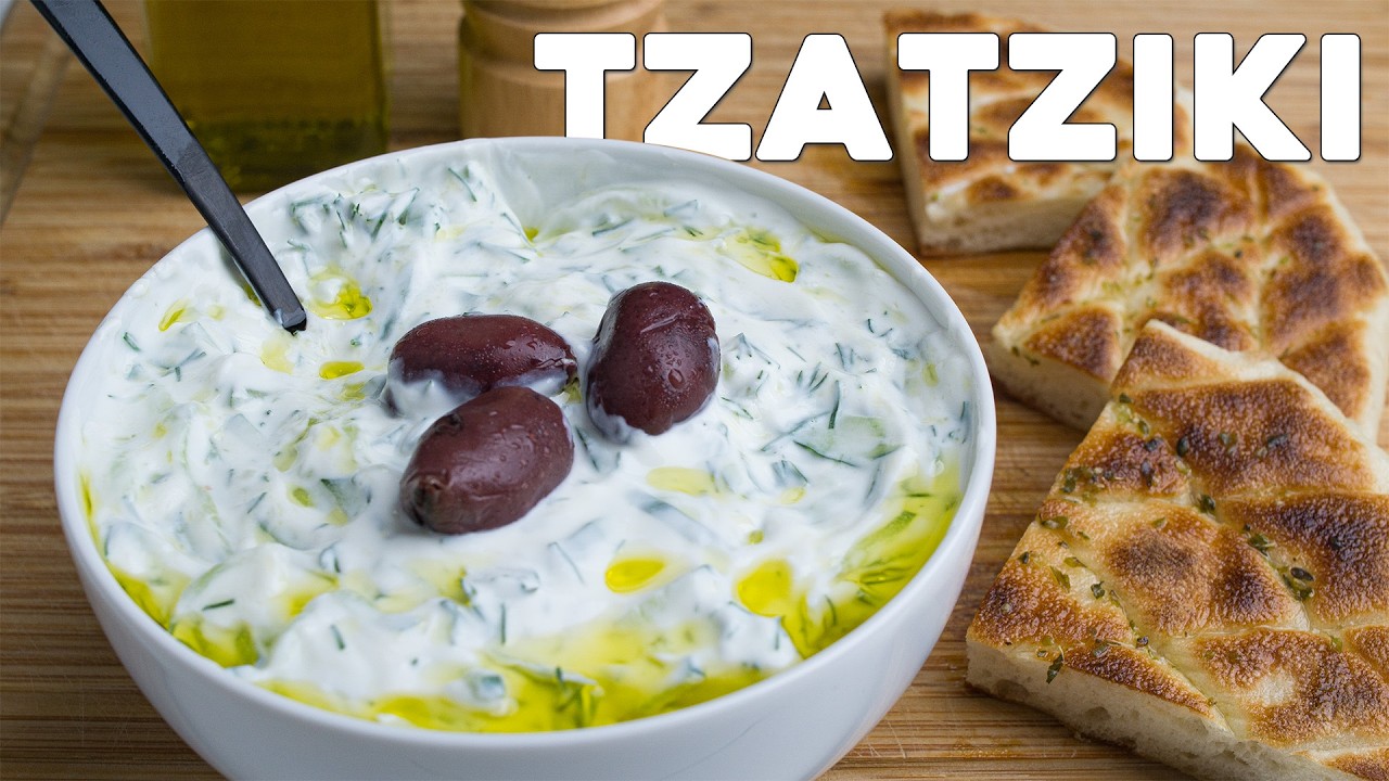 Cea mai bună rețetă de tzatziki. Autentic, exact ca în Grecia! 🇬🇷