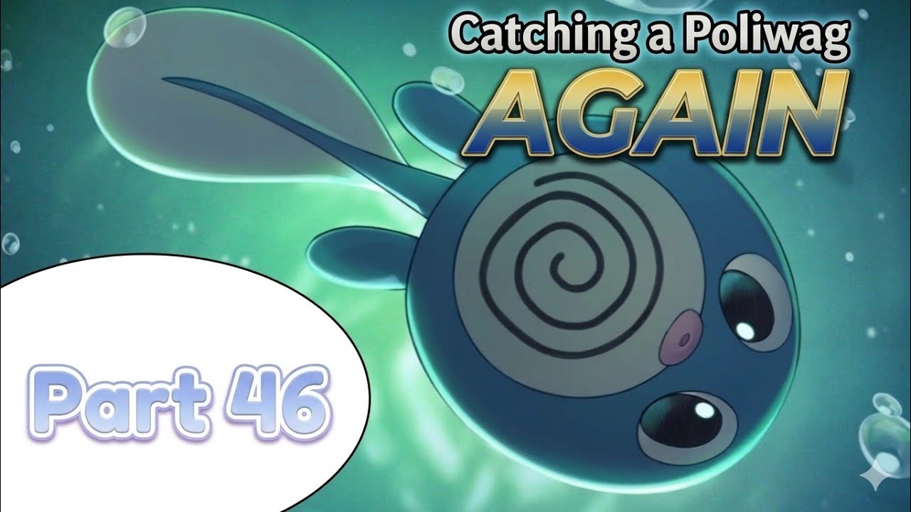 Pokemon RED Gameplay | Part 46 | Catching a Poliwag AGAIN #pokemonred