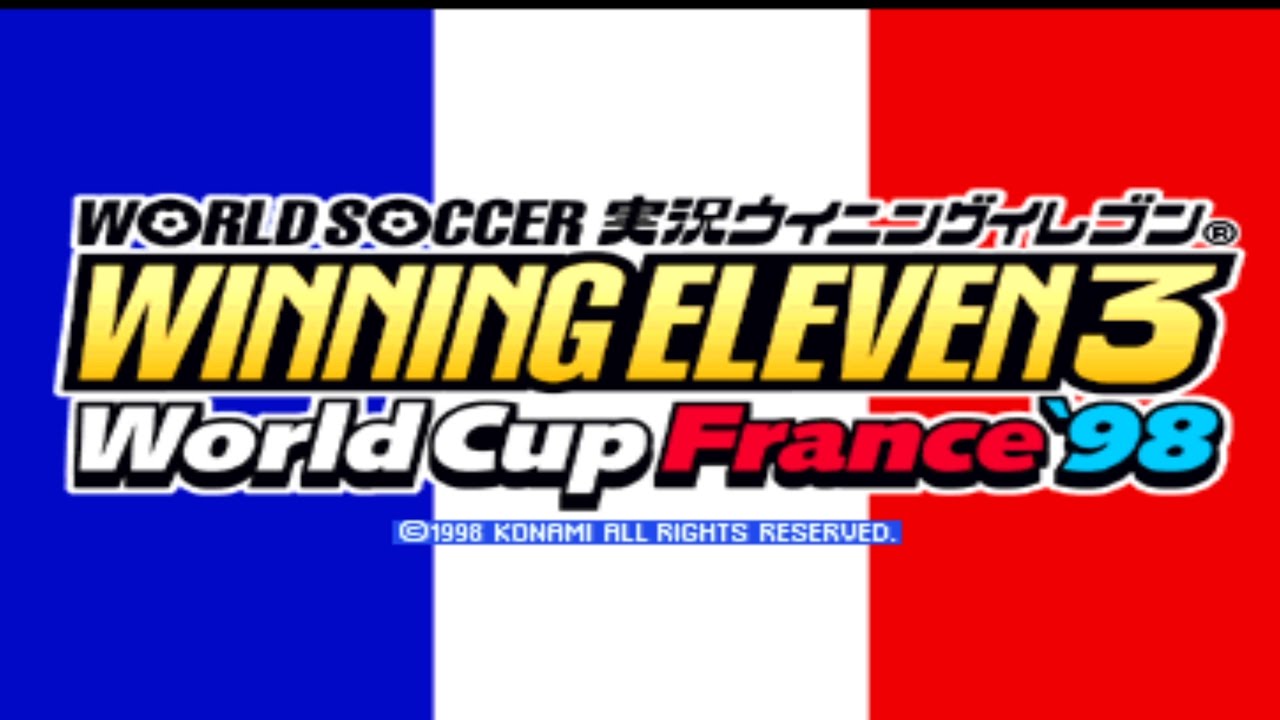 World Soccer Jikkyou Winning Eleven 3 World Cup France '98 - HCK Edition [ PS1 ]