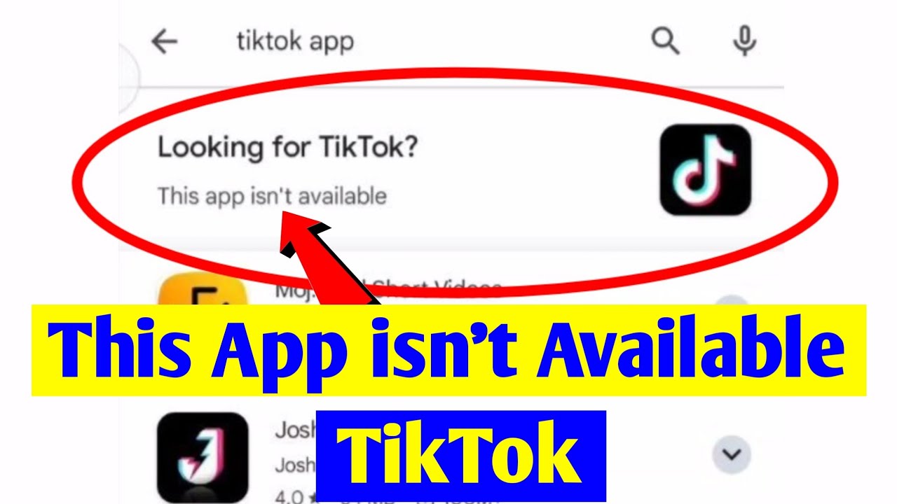 This App isn't Available TikTok App Download | TikTok Install India | TikTok Country Problem