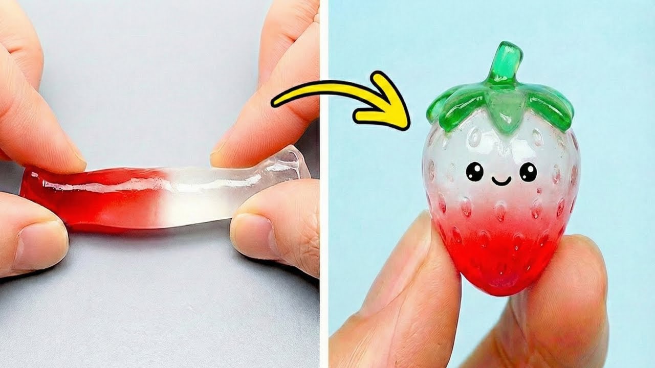 🎨 اصنع فيدجيتس أنيقة في المنزل! سكووشي بيدك 👐✨