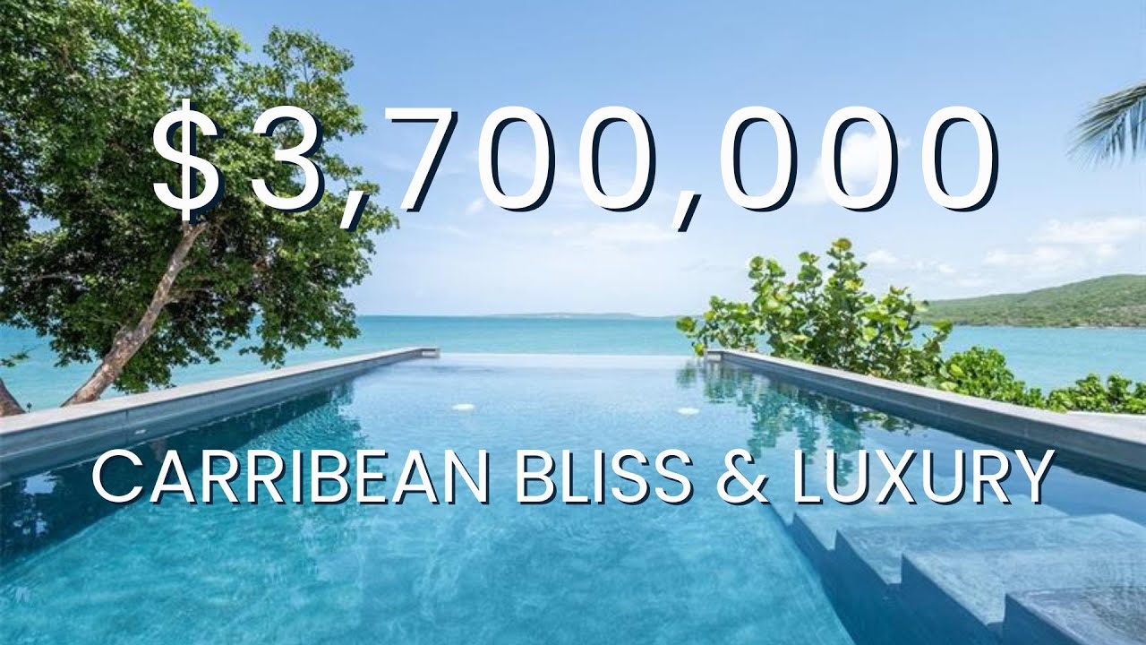 Inside a $3,700,000 (new price) Modern Waterfront Villa: Experiencing Coastal Bliss in Puerto Rico