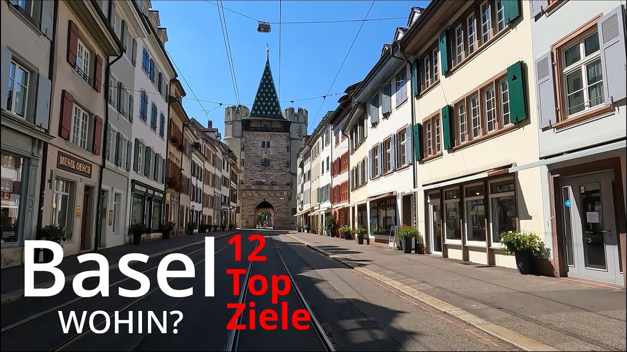 Basel Walk ; entdecke 12 nicht so bekannte Top Ziele