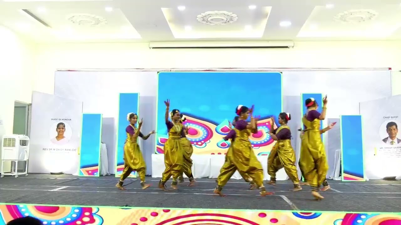 ST.ANTONY'S WOMEN COLLEGE| 18th college day |Bharatham Dance |2025 #culturals #college#womencollege