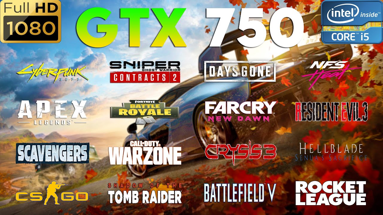 GTX 750 Test In 25 Games In 2021 | i5 4590 + GTX 750 1GB