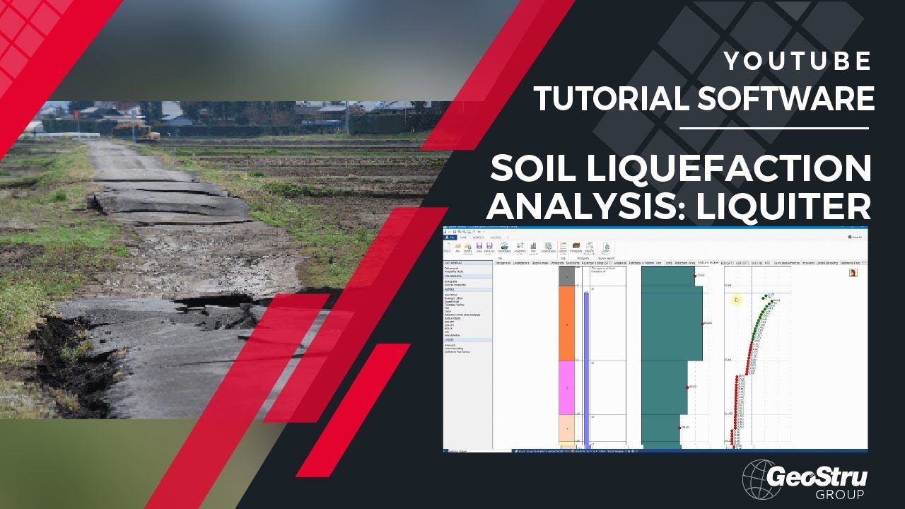 Tutorial Software: Soil liquefaction analysis - Liquiter