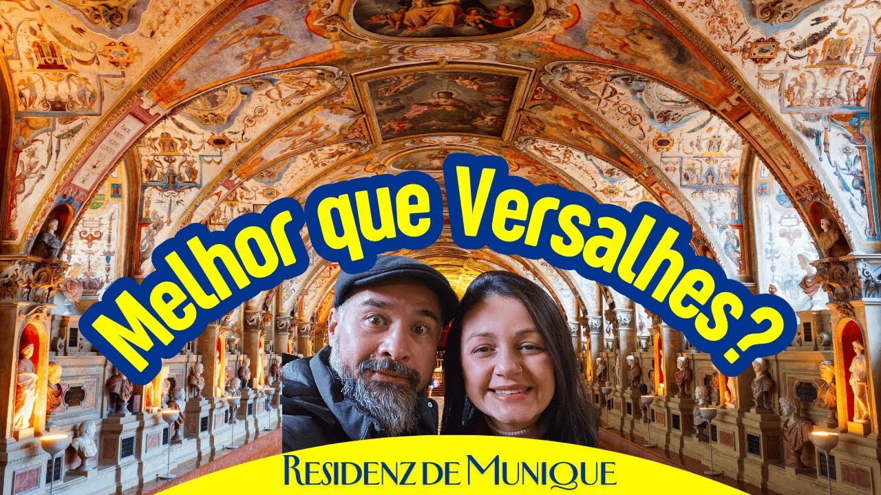 O MAIS LINDO PALÁCIO DE MUNIQUE - COMPLEXO RESIDENZ