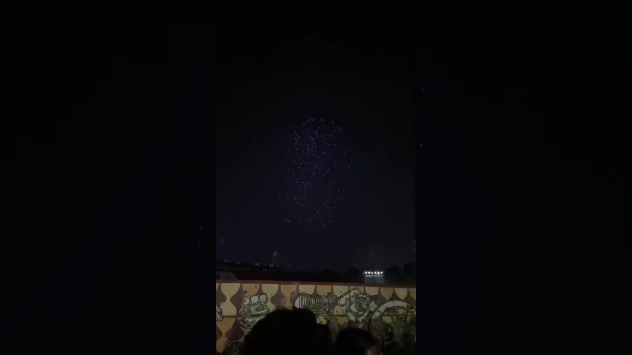 DRONE SHOW LIVE TRIVANDRUM | ONAM CELEBRATION