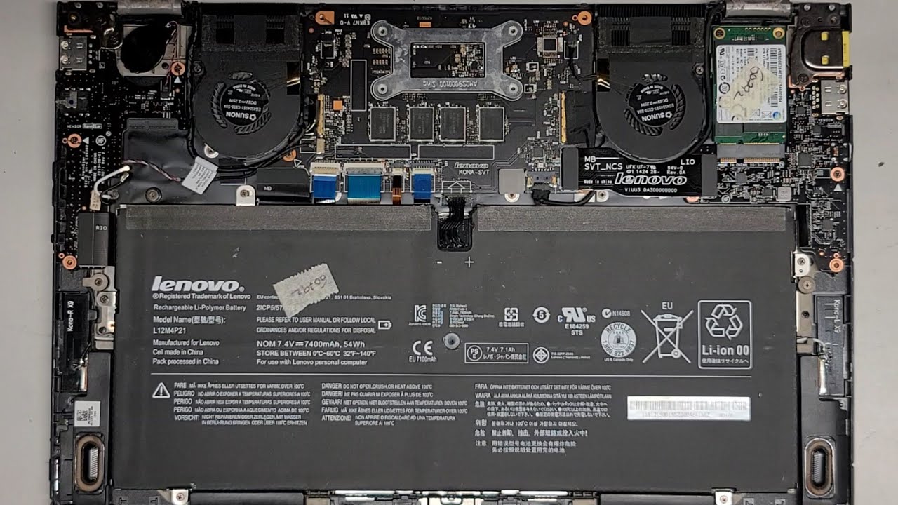 Lenovo Yoga 2 Pro 20266 Disassembly SSD Hard Drive Upgrade Replacement Repair Quick Look Inside