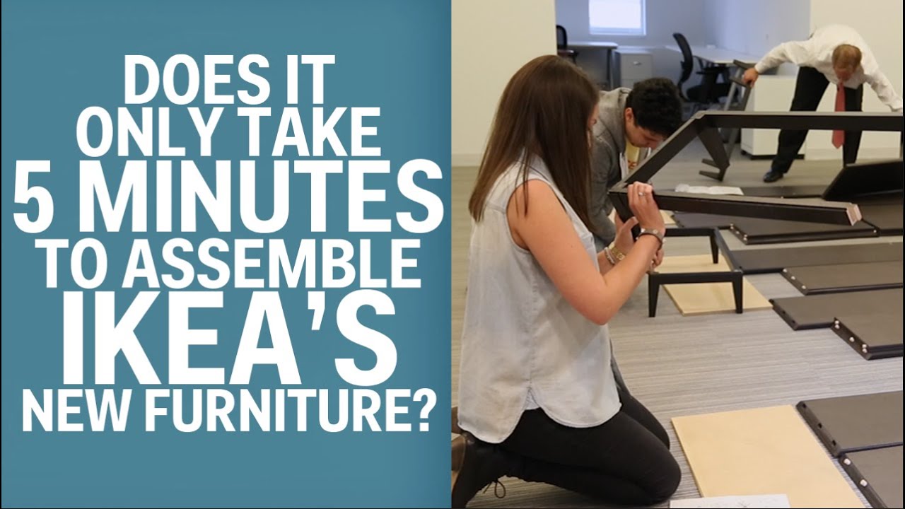Ikea Says Its New Furniture Takes Only 5 Minutes To Assemble &mdash; Here's The Truth