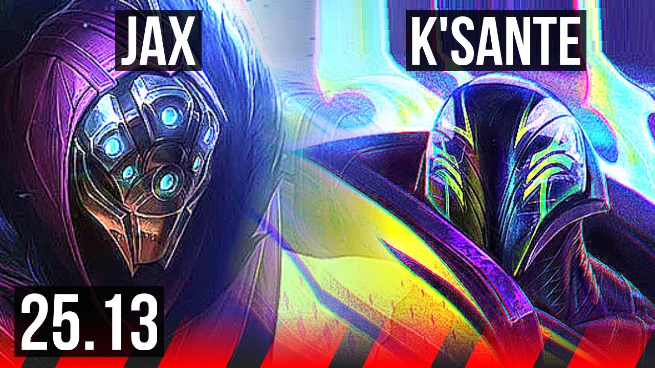 JAX vs K'SANTE (TOP) | KR Master | 25.13