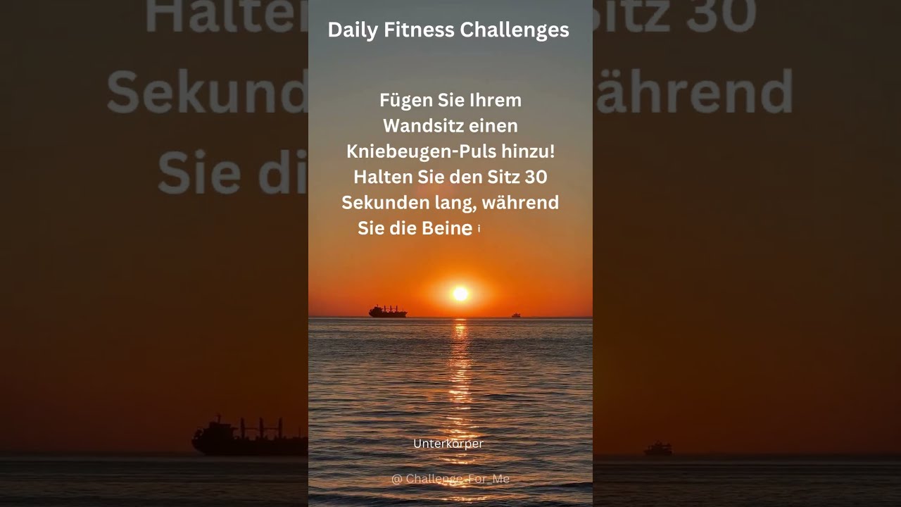 Wand-Sitz-Puls-Kniebeugen #gesundleben #fitbleiben #spa&szlig; #fitnessmotivation