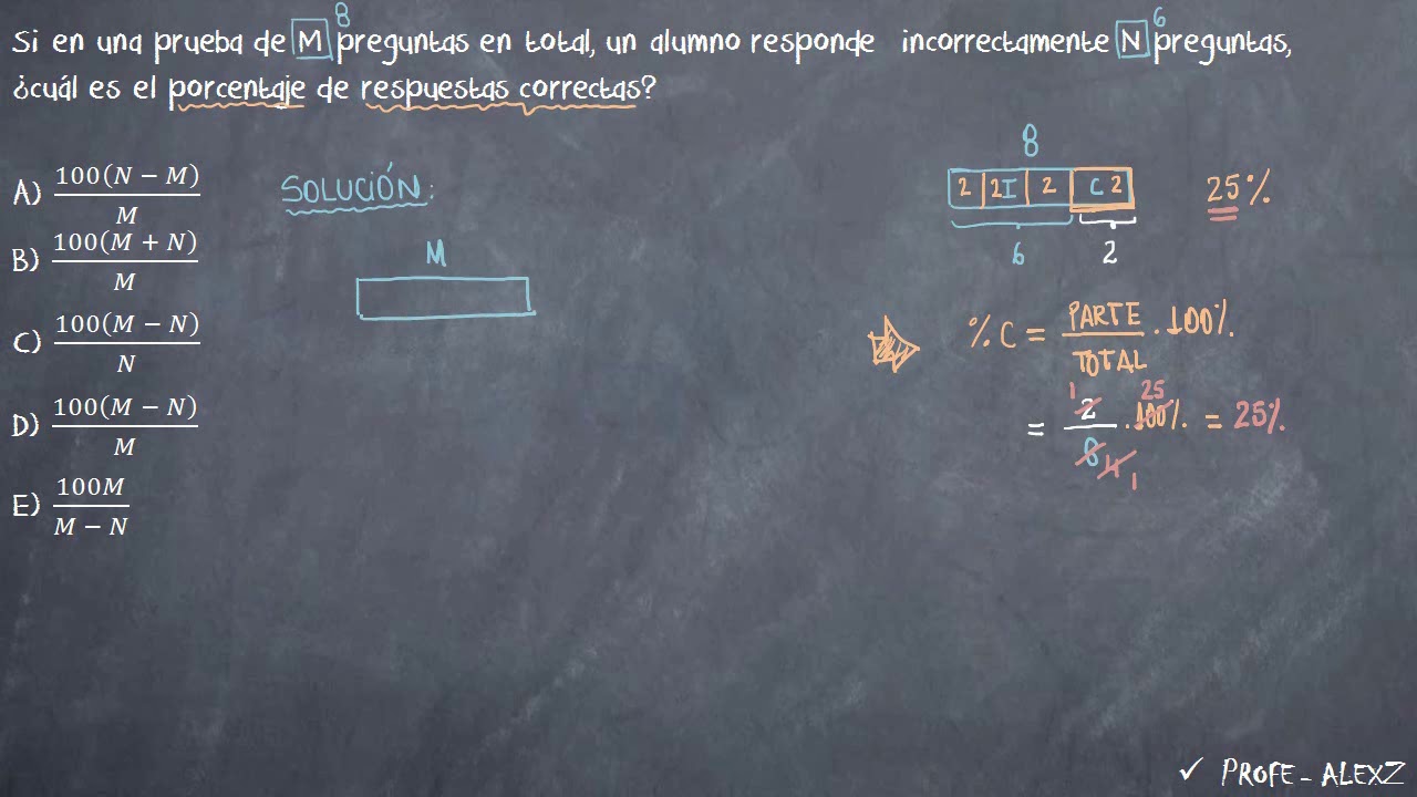 UNI 44 - Problema sobre Porcentajes