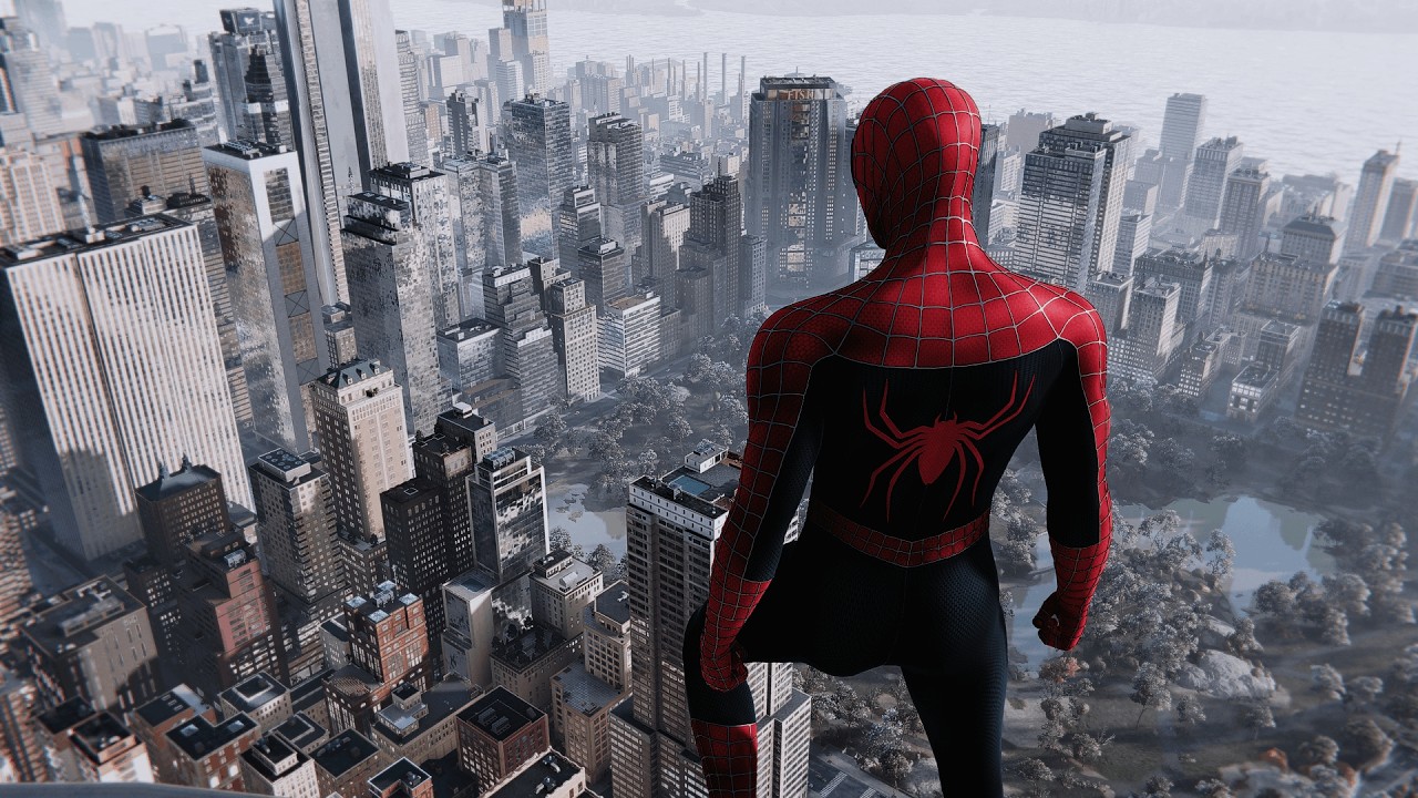 Ultra Realistic 100+ NYC MOD. Accurate Spiderman Swing Gameplay. Marvel's Spiderman .