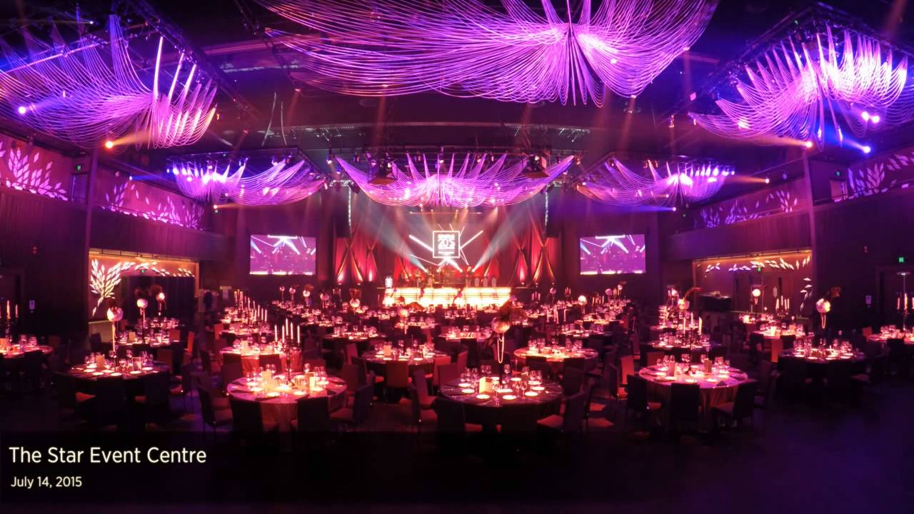 The Star Event Centre - Gala Dinner Time Lapse