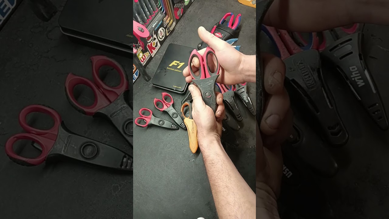 Voi che forbici usate? Forbici da elettricista (Intercable,Cembre,Usag, Knipex,BM,Wiha, Milwaukee, )