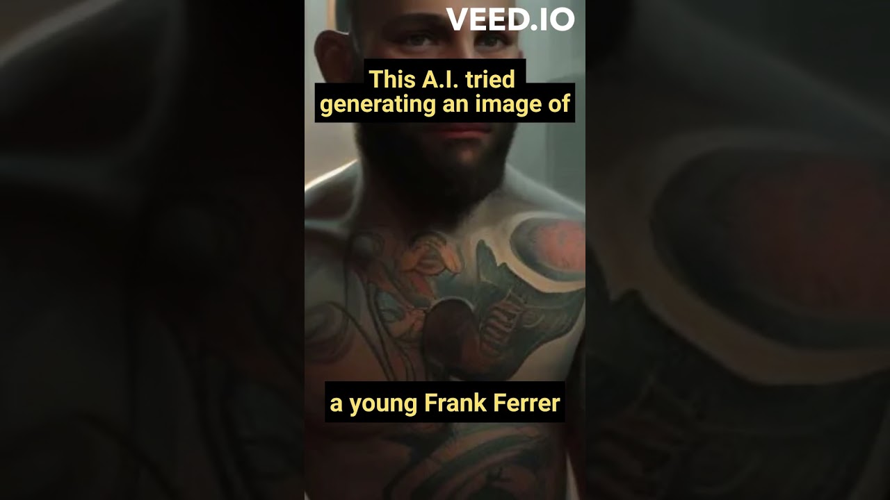 This A.I. tried generating an image of a young Frank Ferrer