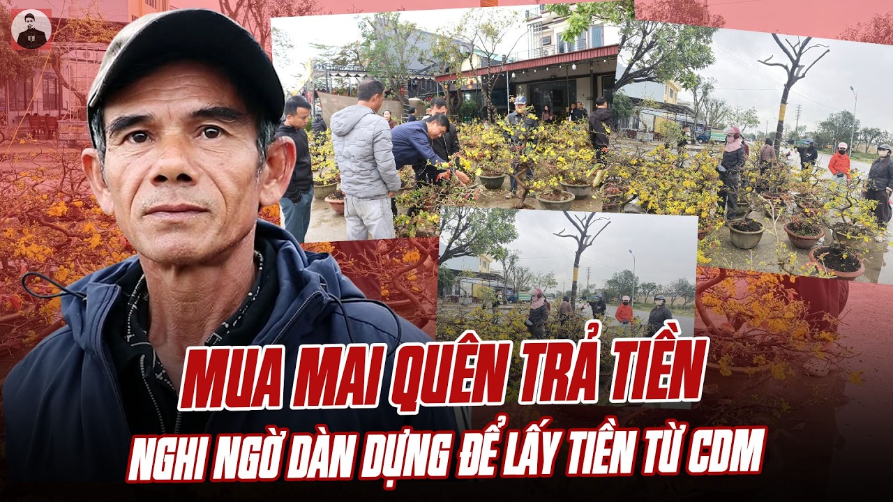 KHÁCH MUA MAI QUÊN TRẢ TIỀN NÔNG DÂN NGHÈO: NGHI NGỜ DÀN DỰNG ĐỂ LẤY TIỀN TỪ CDM, SỰ THẬT LÀ GÌ?