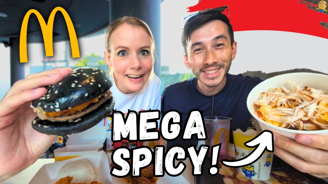 🇮🇩 Indonesian McDonald's is AMAZING 🍟