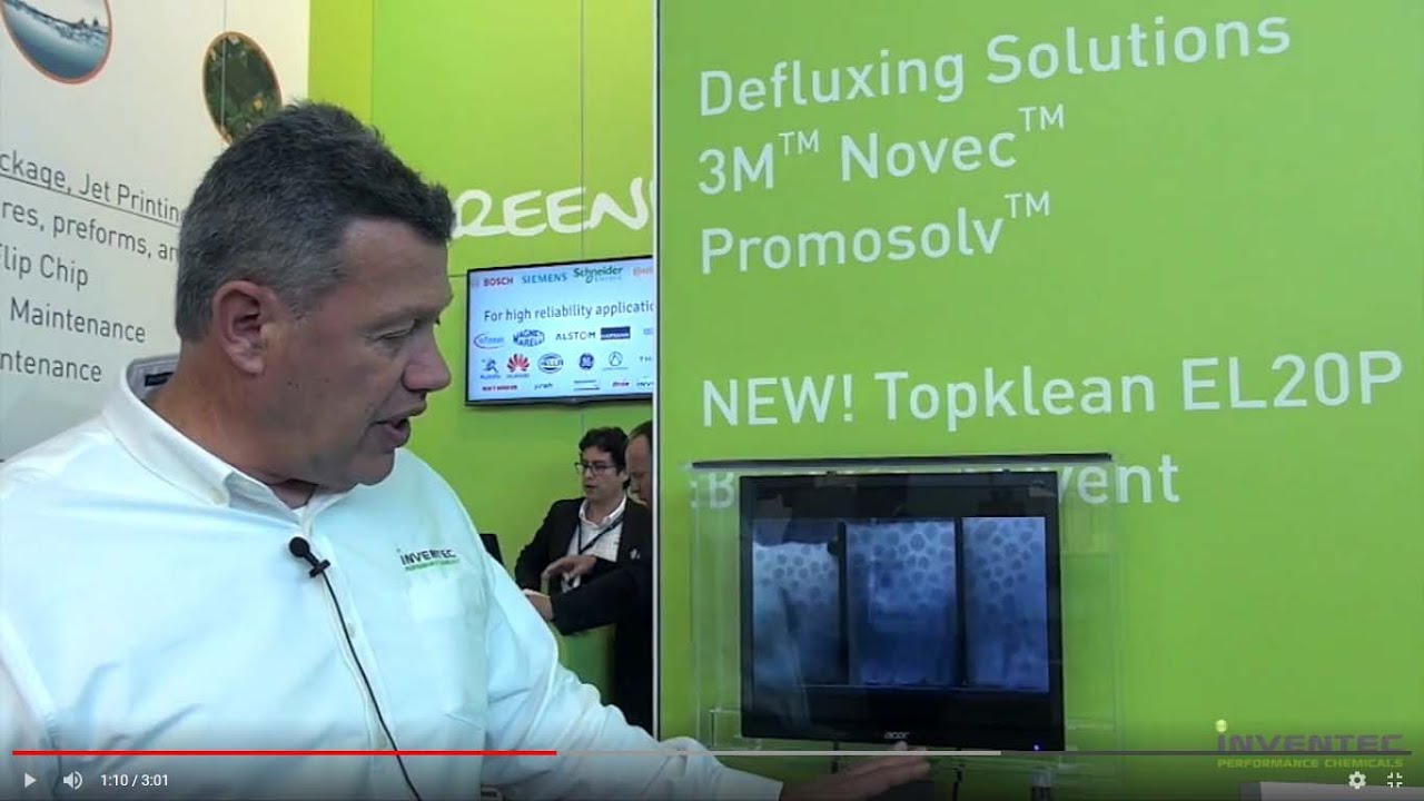 Inventec Performance explains about its Defluxing Solutions products