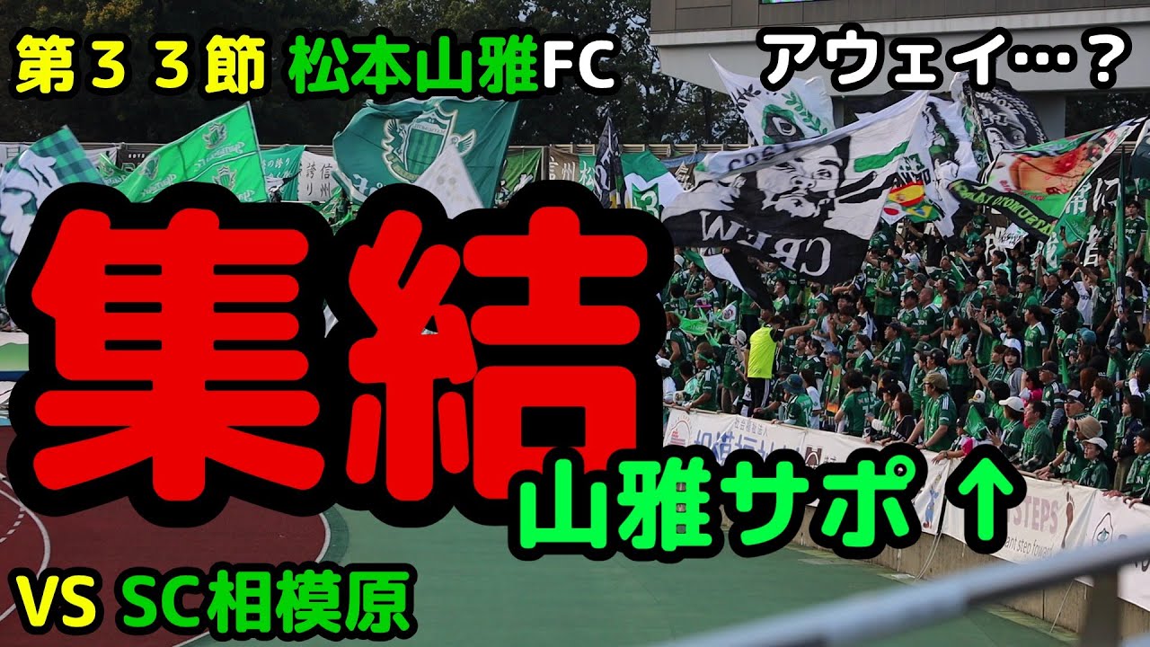 【松本山雅FC】こんなに来ちゃったの!?・・・な長い動画  VS  SC相模原 20231028　作業用 聞き流し