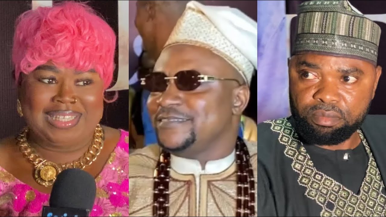 SEE HOW KOLEOSO SISTER AUNTY SIDI,ISLAMIC SING AREMU AND OTHER YORUBA  ACTOR AT SEGUN OGUNGBE PARTY