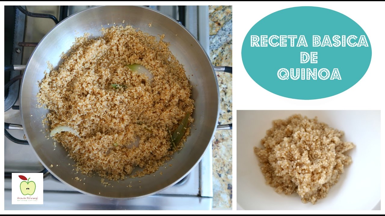 Receta Basica De Quinoa | Nutrireceta | Anutricional Tv