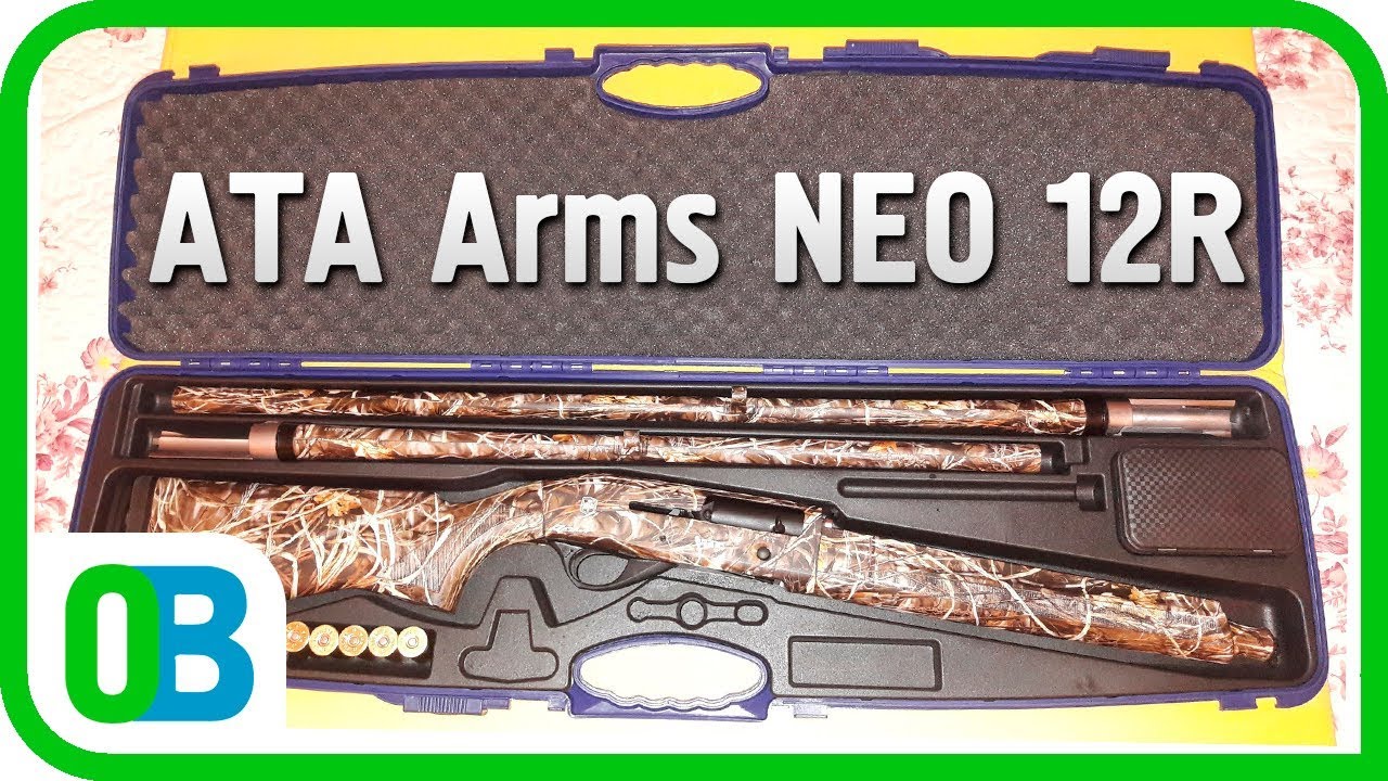 ATA ARMS NEO 12R - ОТСТРЕЛ ИЗ КОРОБКИ ПАТРОНАМИ СПОРТИНГ 24 г