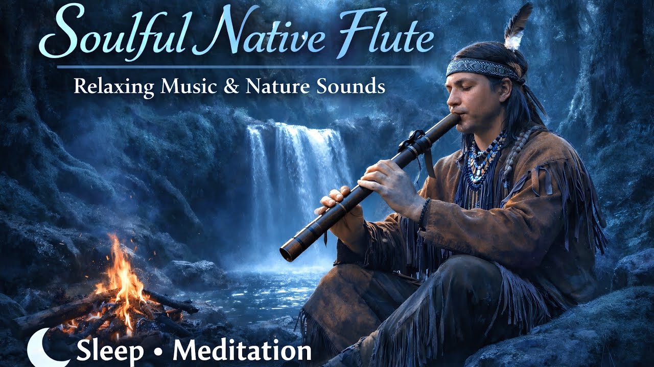 Soulful Native American Flute in an Ancient Forest for Deep Relaxation & Sleep
