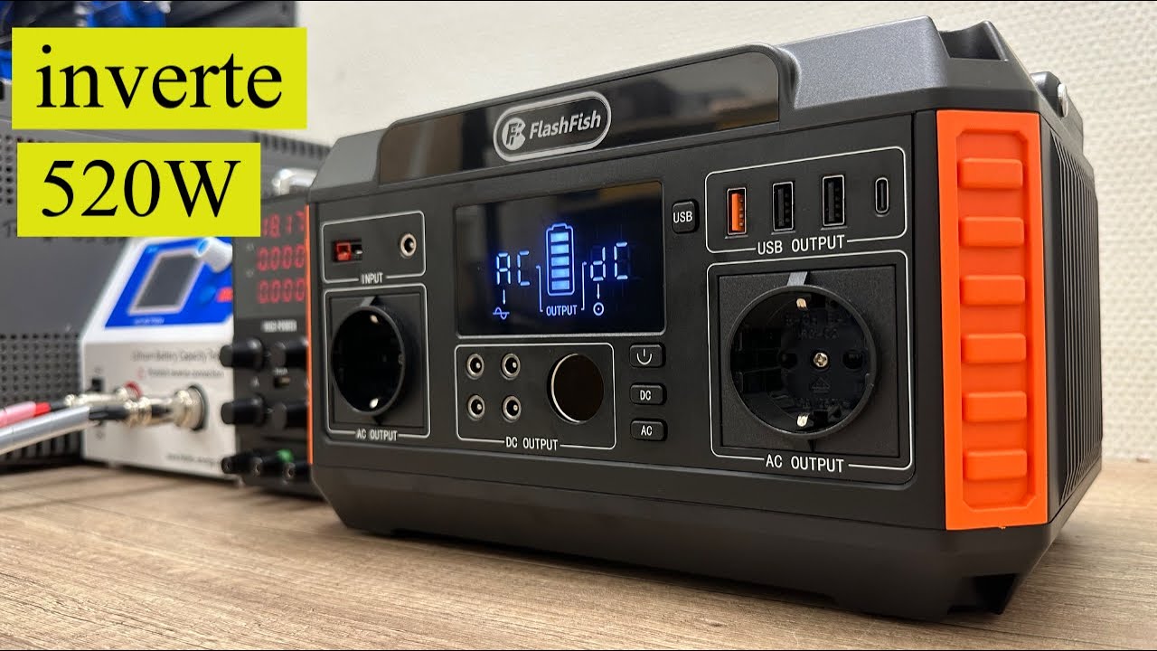 520Wh Portable Power station FlashFish P63